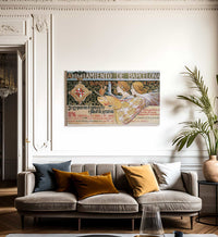 Exposicion De Bellas Artes E Industrias Artisticas By Alejandro De Riquer Fine Art Print