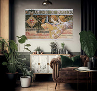 Exposicion De Bellas Artes E Industrias Artisticas By Alejandro De Riquer Fine Art Print