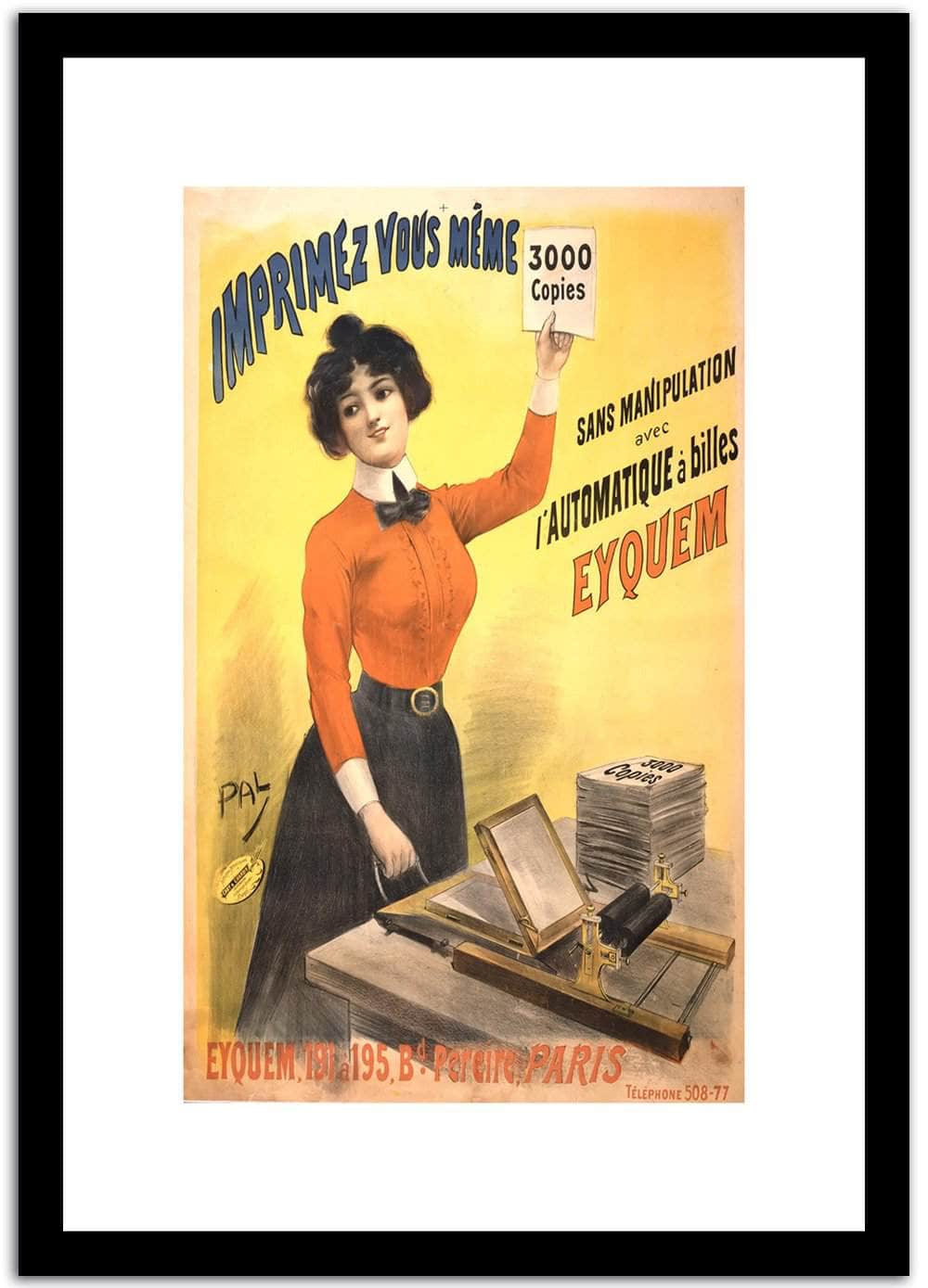 Eyquem  Vintage Poster Fine Art Print