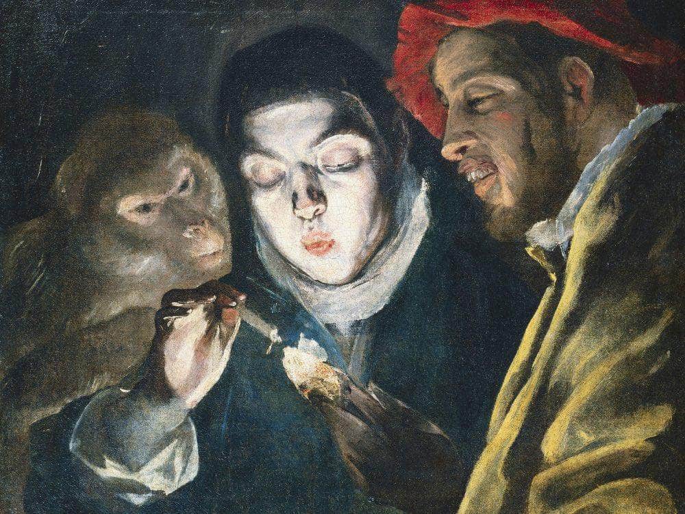 Fable By El Greco Fine Art Print