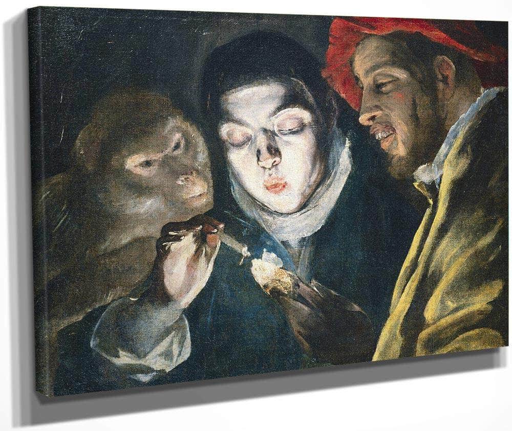 Fable By El Greco Fine Art Print