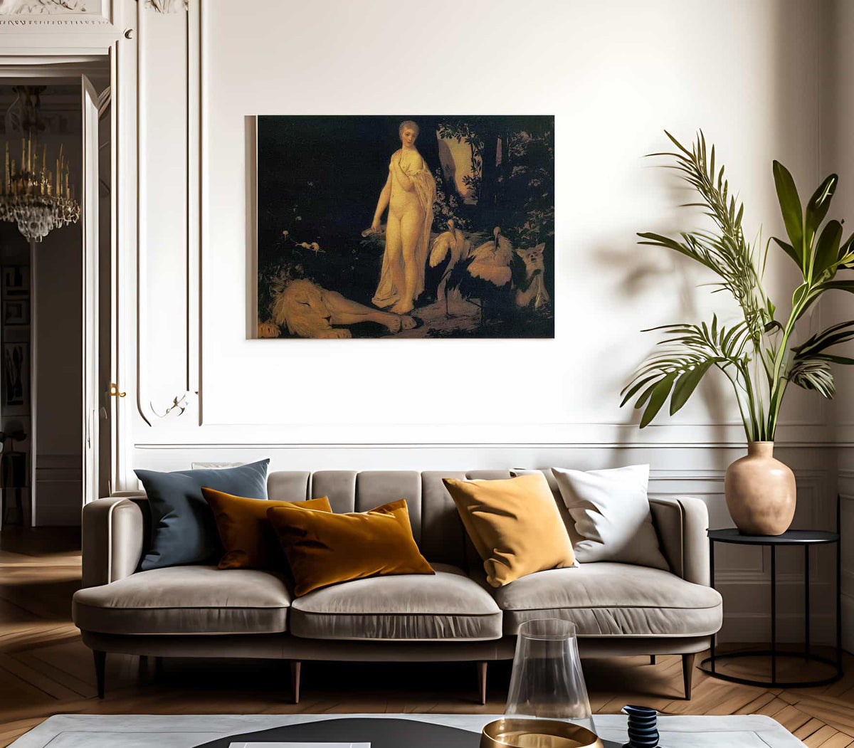 Fable By Gustav Klimt Fine Art Print