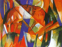 Fabulous Beast Ii (Horse) By Franz Marc Fine Art Print