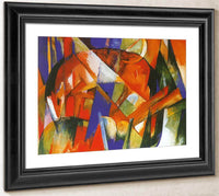 Fabulous Beast Ii (Horse) By Franz Marc Fine Art Print