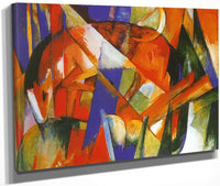 Fabulous Beast Ii (Horse) By Franz Marc Fine Art Print