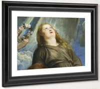 Face Of Rosalie From Saint Rosalie Interceding For The Plague Stricken Of Palermo By Anthony Van Dyck Fine Art Print