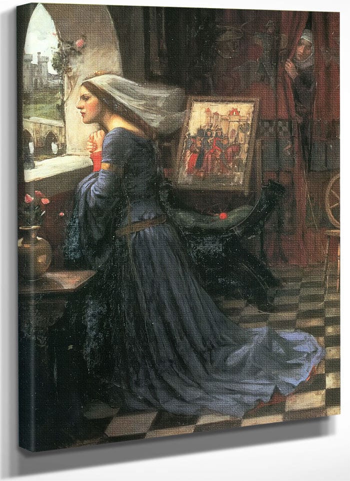 Fair Rosamund By John Waterhouse Fine Art Print