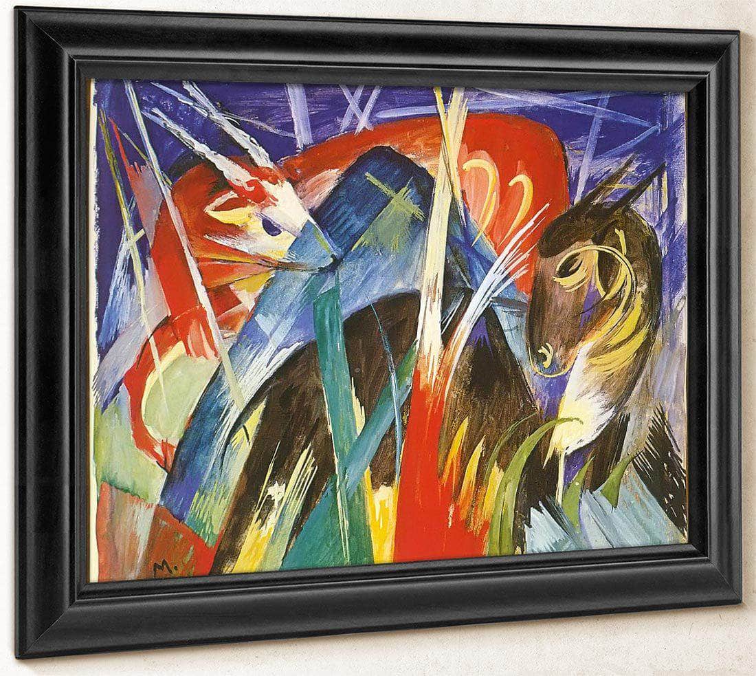 Fairy Animals I By Franz Marc Fine Art Print