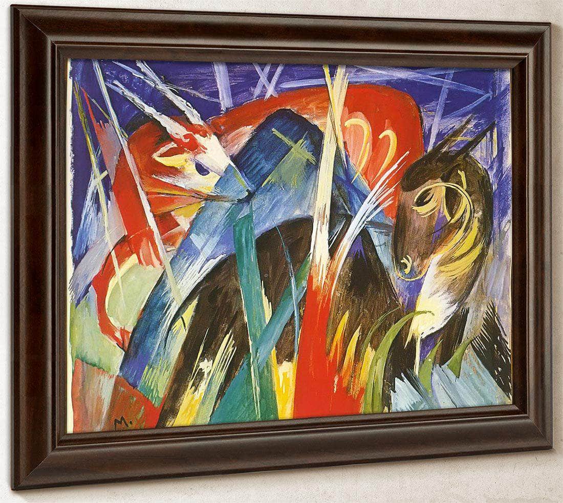 Fairy Animals I By Franz Marc Fine Art Print
