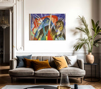 Fairy Animals I By Franz Marc Fine Art Print