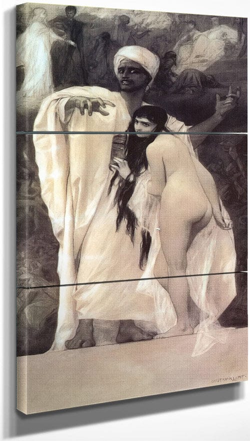 Fairy Tale, 1884 By Gustav Klimt Fine Art Print