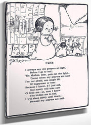 Faith Kiddie Land By Grace G Drayton Fine Art Print