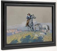 Fall Back! By NC Wyeth Fine Art Print