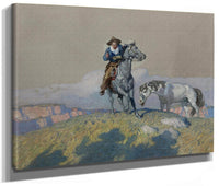 Fall Back! By NC Wyeth Fine Art Print