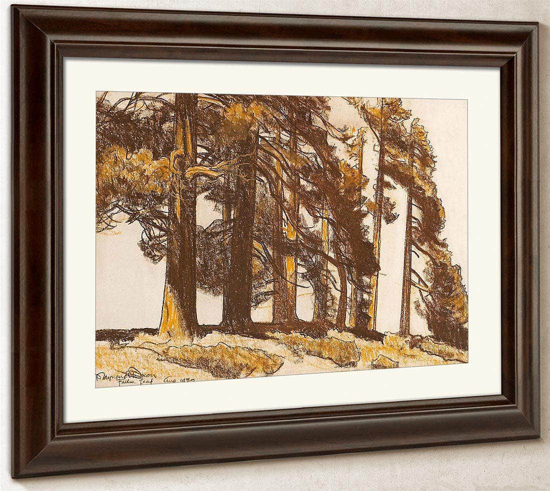 Fallen Leaf 1932 By Maynard Dixon Fine Art Print