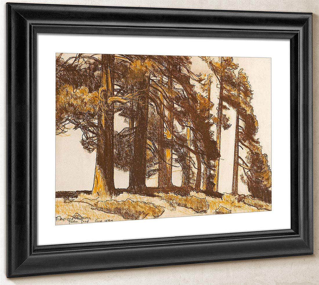 Fallen Leaf 1932 By Maynard Dixon Fine Art Print