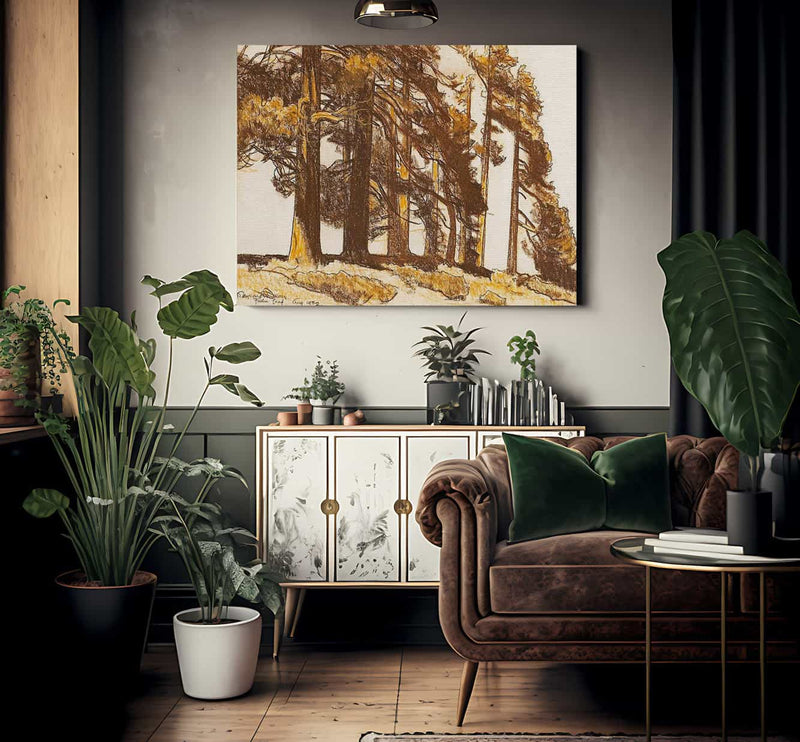 Fallen Leaf 1932 By Maynard Dixon Fine Art Print