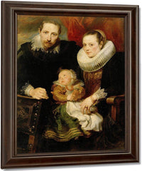 Family Portrait By Anthony Van Dyck Fine Art Print