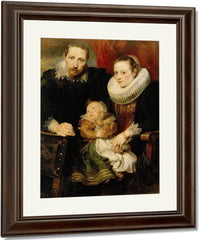 Family Portrait By Anthony Van Dyck Fine Art Print