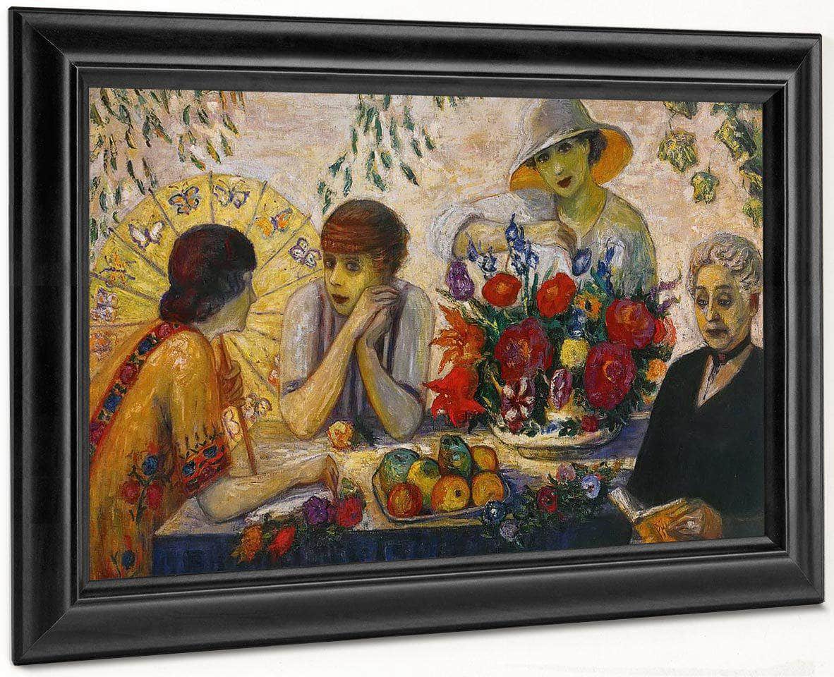 Family Portrait I By Florine Stettheimer Fine Art Print