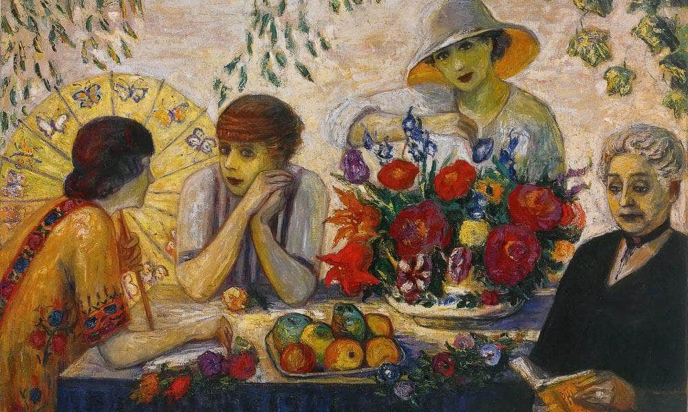 Family Portrait I By Florine Stettheimer Fine Art Print