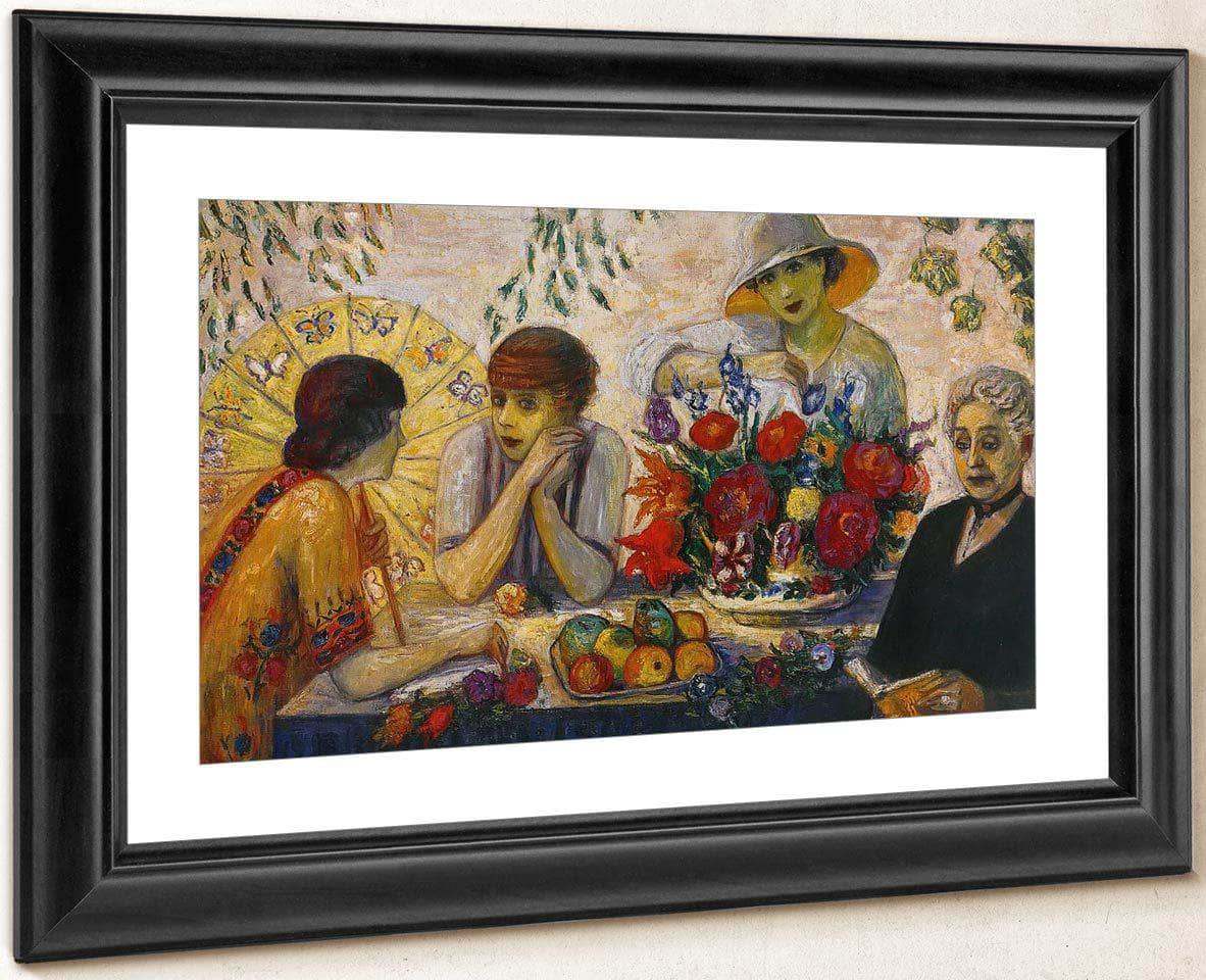 Family Portrait I By Florine Stettheimer Fine Art Print