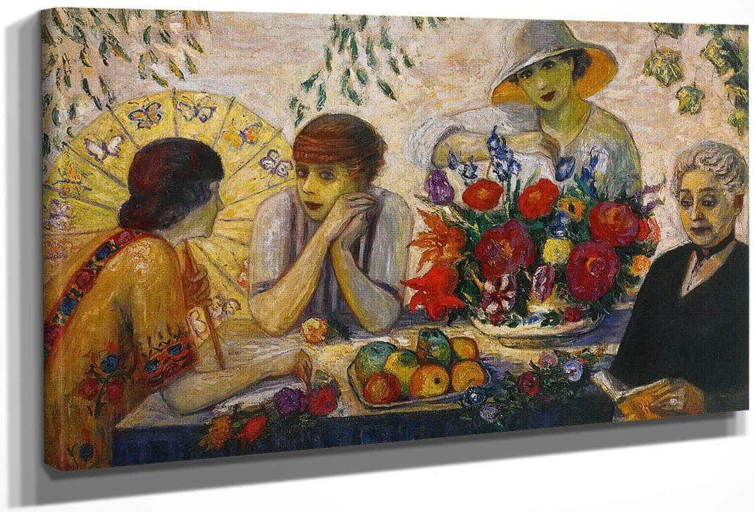 Family Portrait I By Florine Stettheimer Fine Art Print