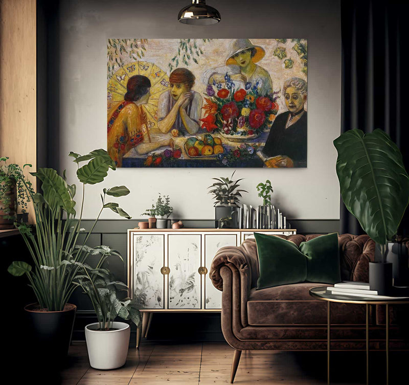 Family Portrait I By Florine Stettheimer Fine Art Print