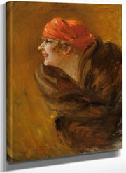 Fanny Volmers 1919 By Louis Icart Fine Art Print
