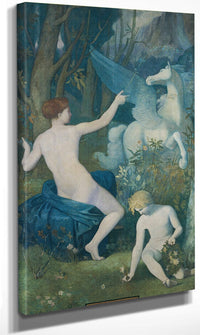 Fantasy By Pierre Puvis De Chavannes Fine Art Print