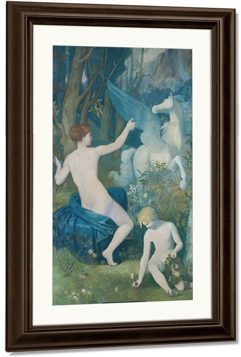 Fantasy By Pierre Puvis De Chavannes Fine Art Print