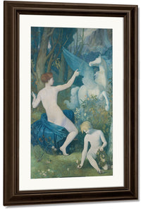 Fantasy By Pierre Puvis De Chavannes Fine Art Print