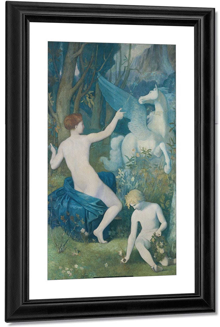 Fantasy By Pierre Puvis De Chavannes Fine Art Print