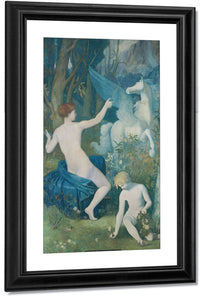 Fantasy By Pierre Puvis De Chavannes Fine Art Print