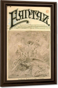 Fantaz By Alphonse Mucha Fine Art Print