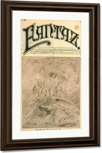 Fantaz By Alphonse Mucha Fine Art Print