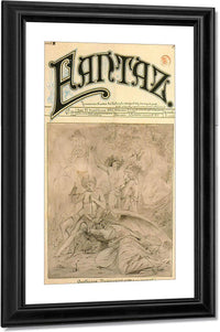 Fantaz By Alphonse Mucha Fine Art Print