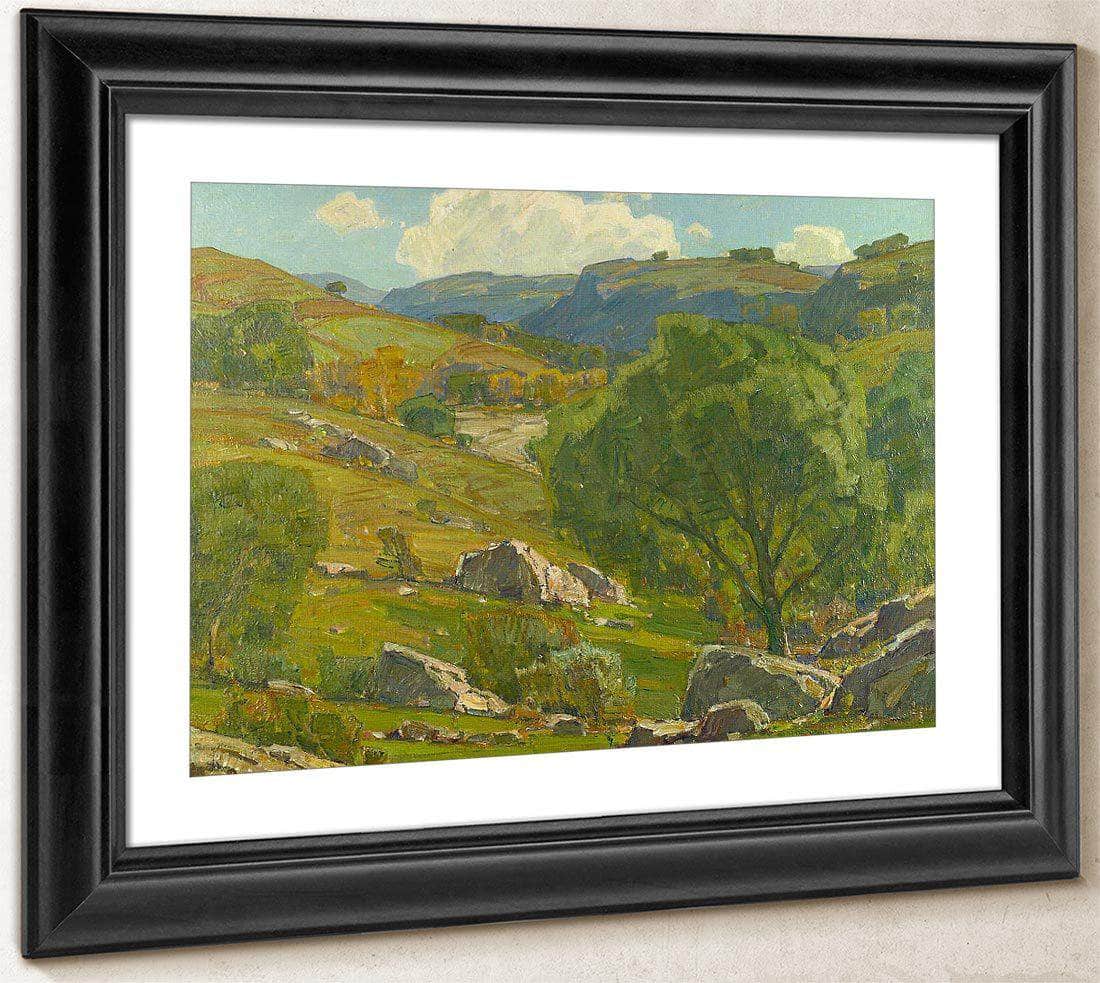 Far From The Maddening Crowd 1930 By William Wendt Fine Art Print