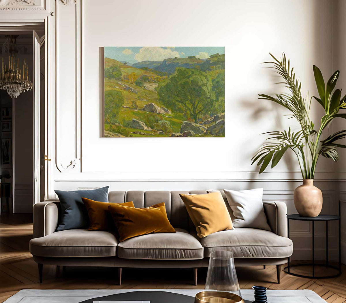 Far From The Maddening Crowd 1930 By William Wendt Fine Art Print