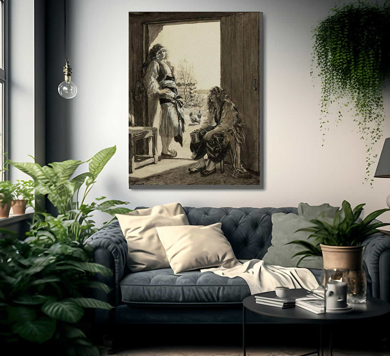 Farm Girls By Norman Mills Price Fine Art Print