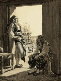 Farm Girls By Norman Mills Price Fine Art Print