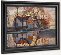 Farm Near Duivendrecht 1916 By Piet Mondrian Fine Art Print
