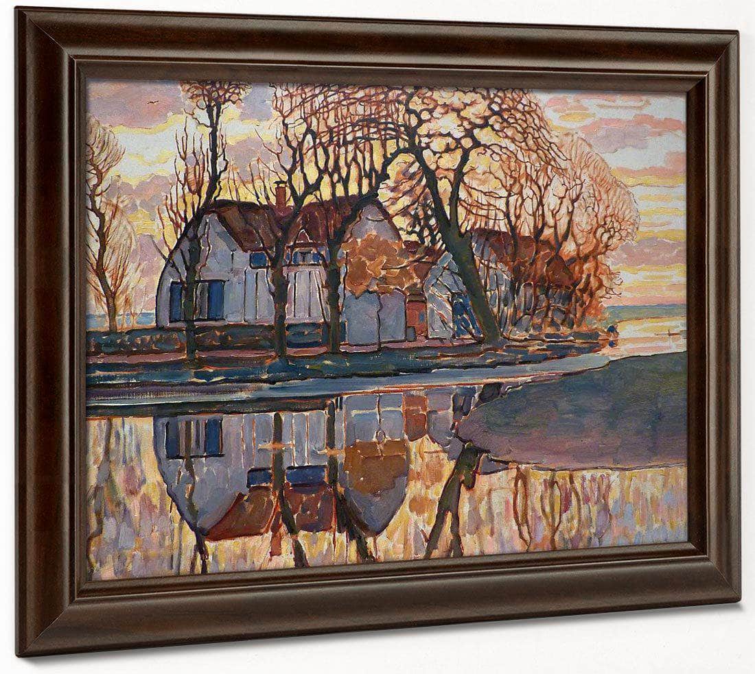 Farm Near Duivendrecht 1916 By Piet Mondrian Fine Art Print