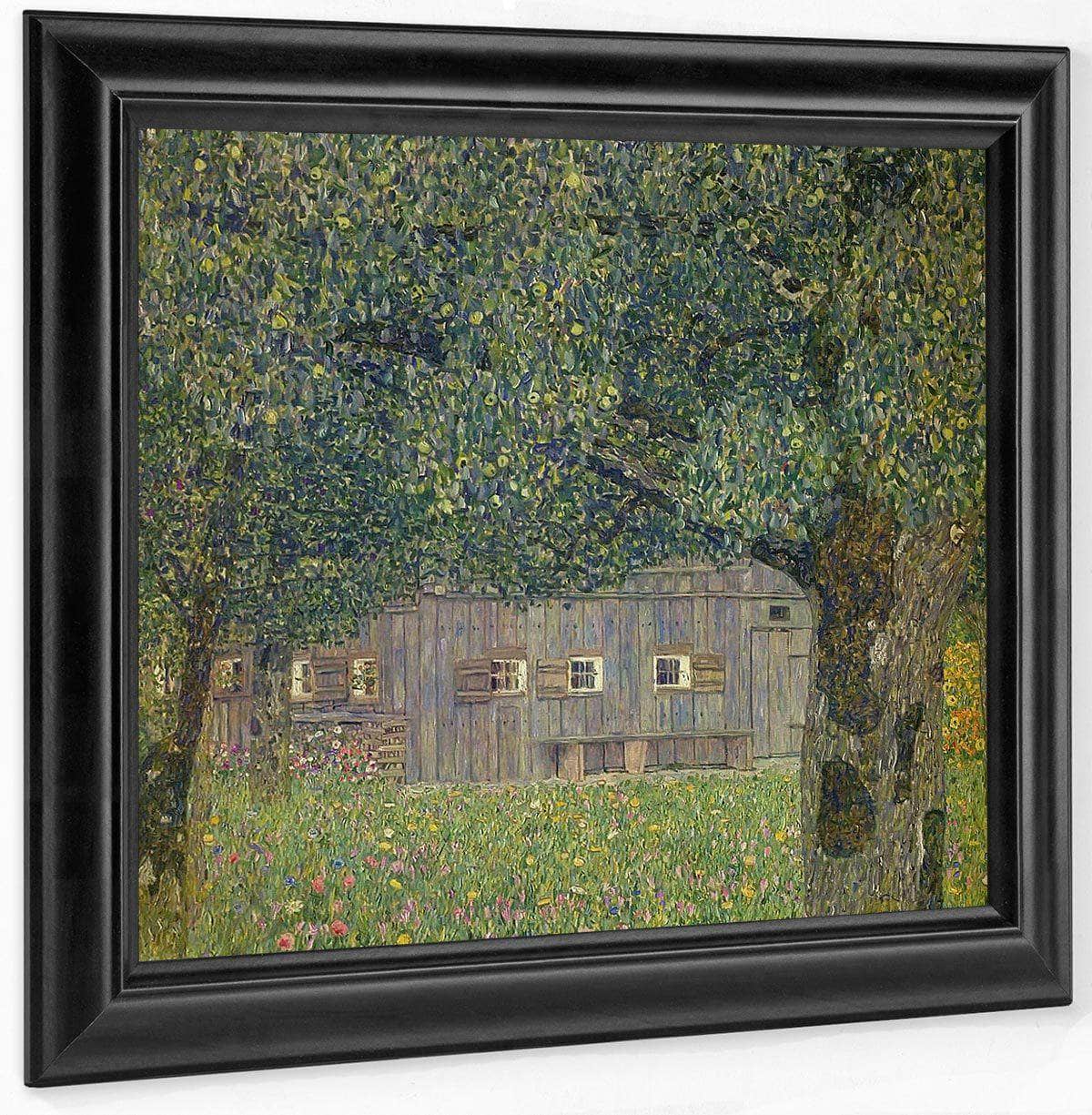 Farmhouse In Upper Austria By Gustav Klimt Fine Art Print