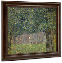 Farmhouse In Upper Austria By Gustav Klimt Fine Art Print