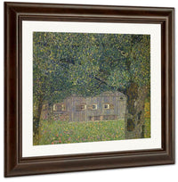 Farmhouse In Upper Austria By Gustav Klimt Fine Art Print