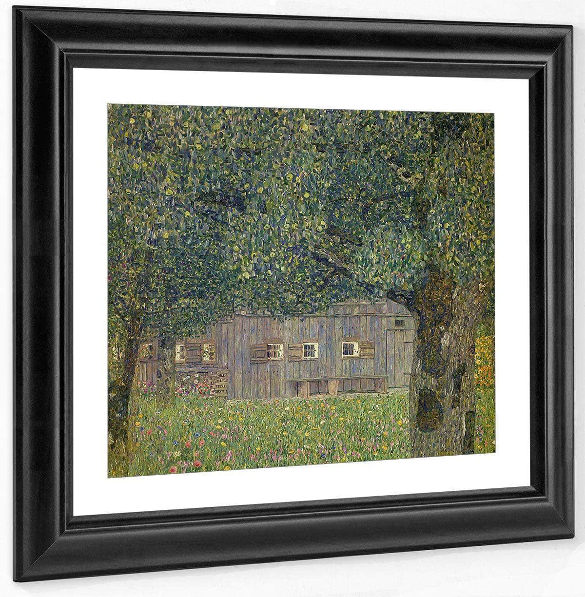 Farmhouse In Upper Austria By Gustav Klimt Fine Art Print