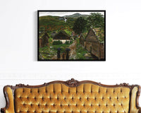 Farmstead In Jolster Nicolai Astrup Reproduction Fine Art Print