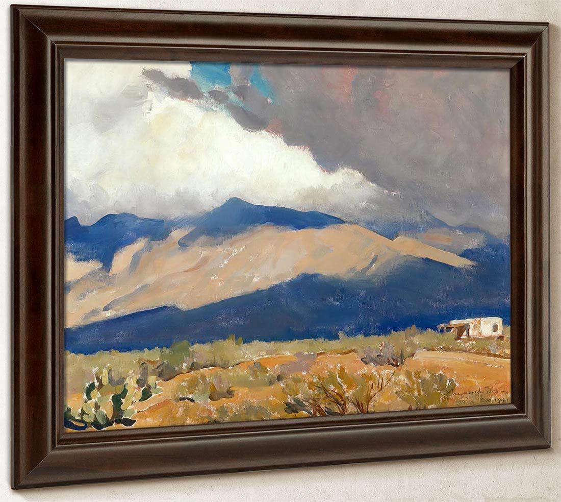 Fast Moving Shadows By Maynard Dixon Fine Art Print