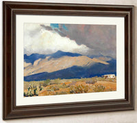 Fast Moving Shadows By Maynard Dixon Fine Art Print